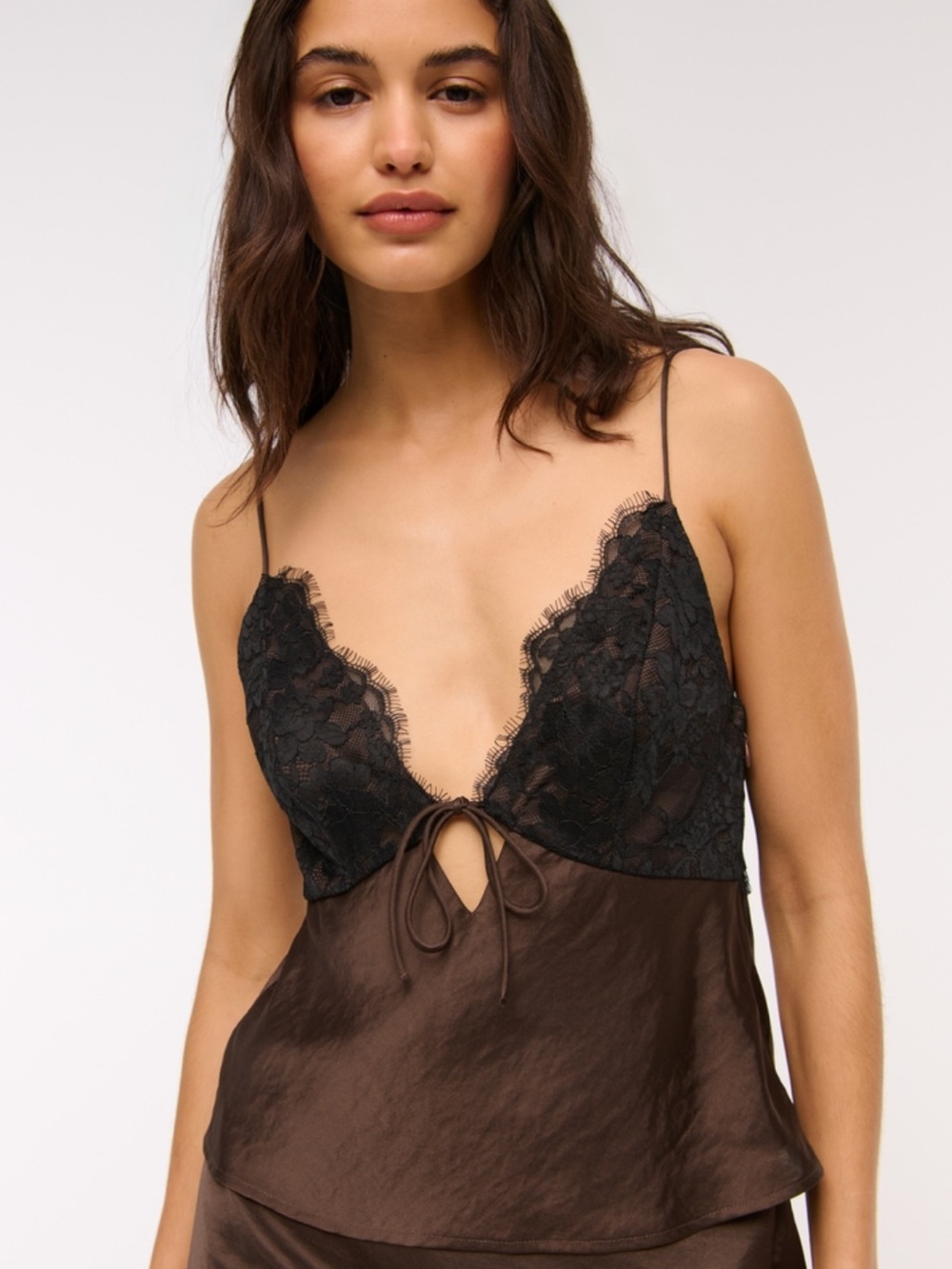 Abercrombie The A&F Bella Tie-Front Cami